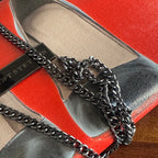 Kent Stetson signed Red Shoe Envelope Clutch - new, never used