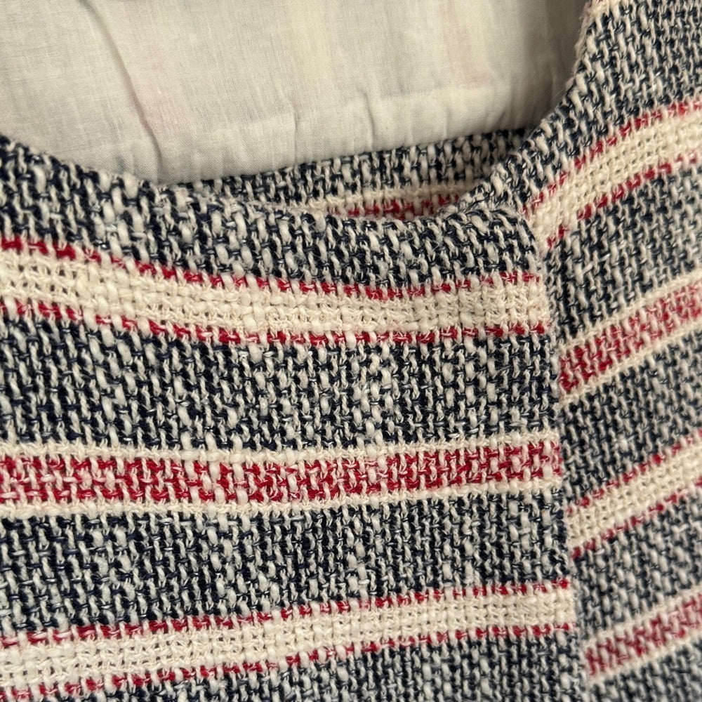 Zara Women's Summer Tweed Striped Jacket - M